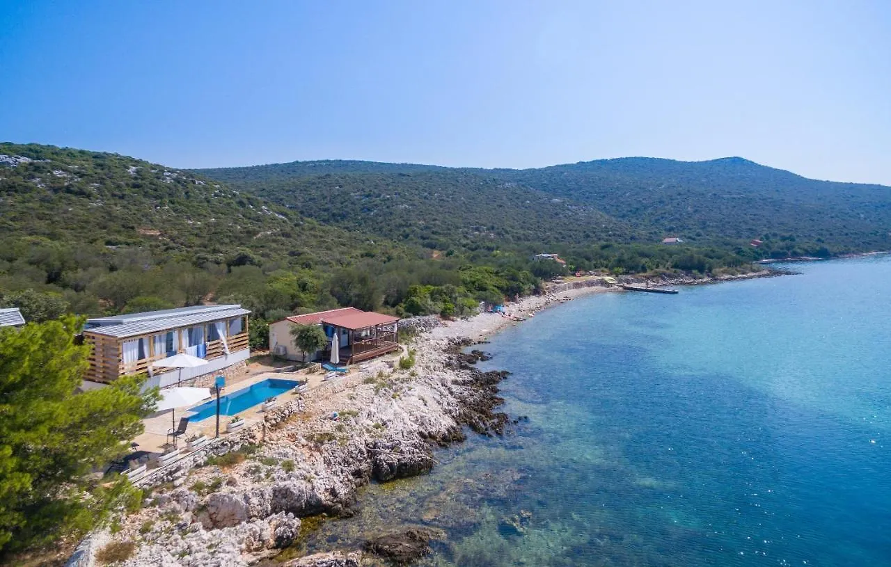 بيت للعطل Seascape Bungalow With Terrace With Seaview Mali Pašman كرواتيا