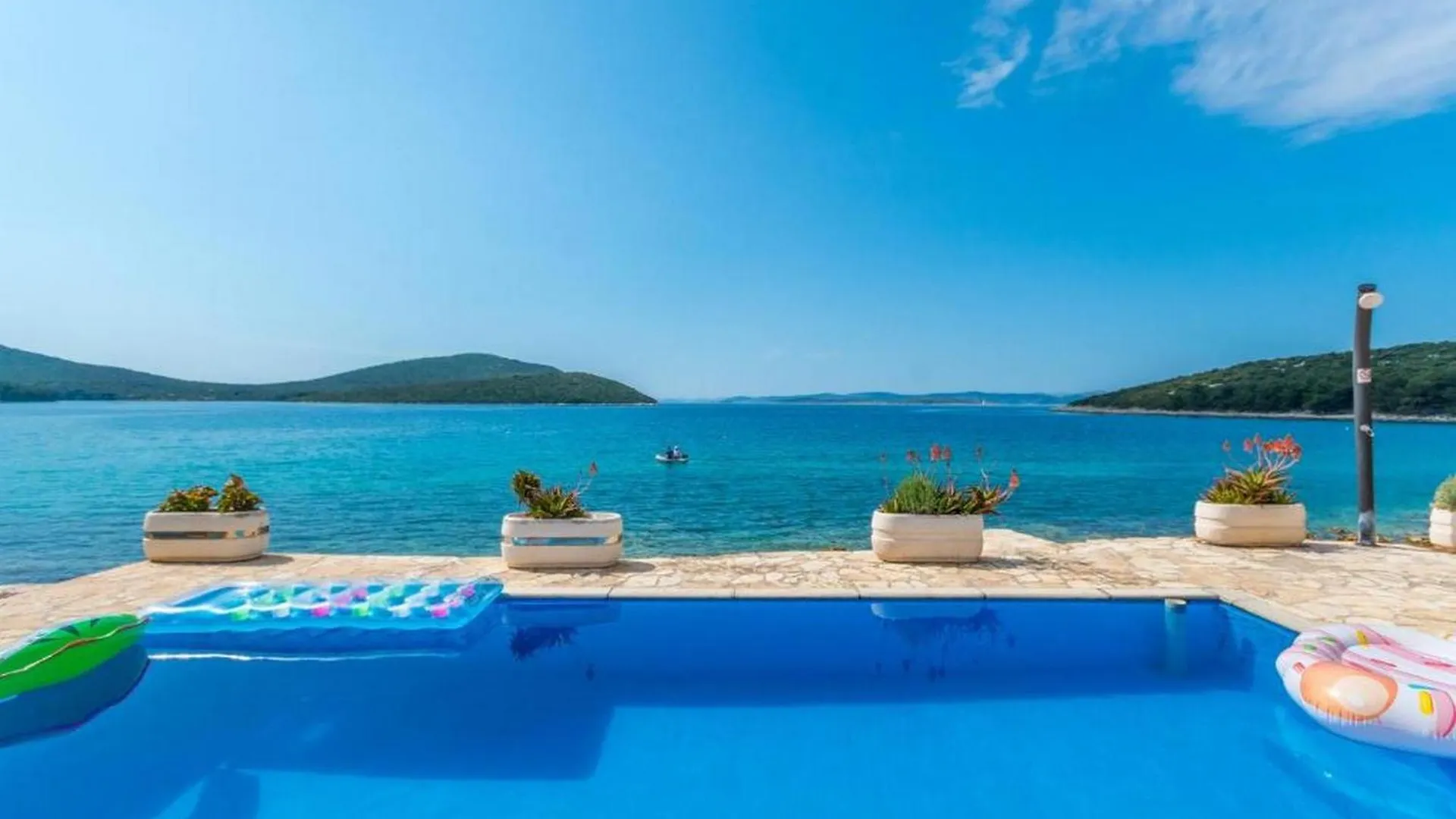بيت للعطل Seascape Bungalow With Terrace With Seaview Mali Pašman